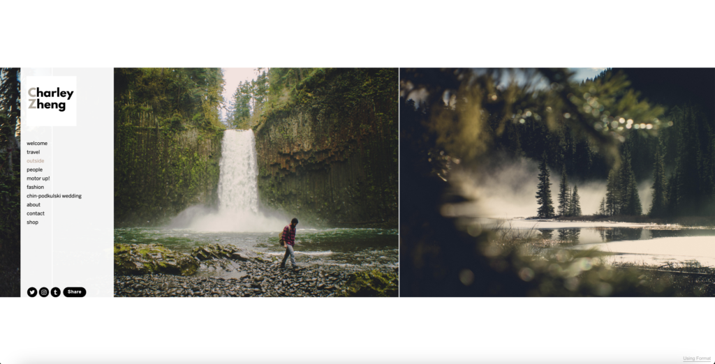 Charley Zheng travel photography online portfolio