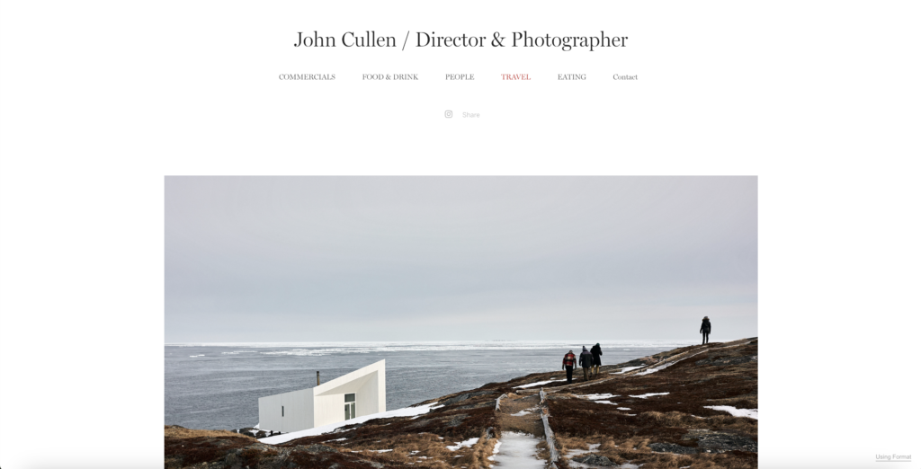 John Cullen travel photography online portfolio